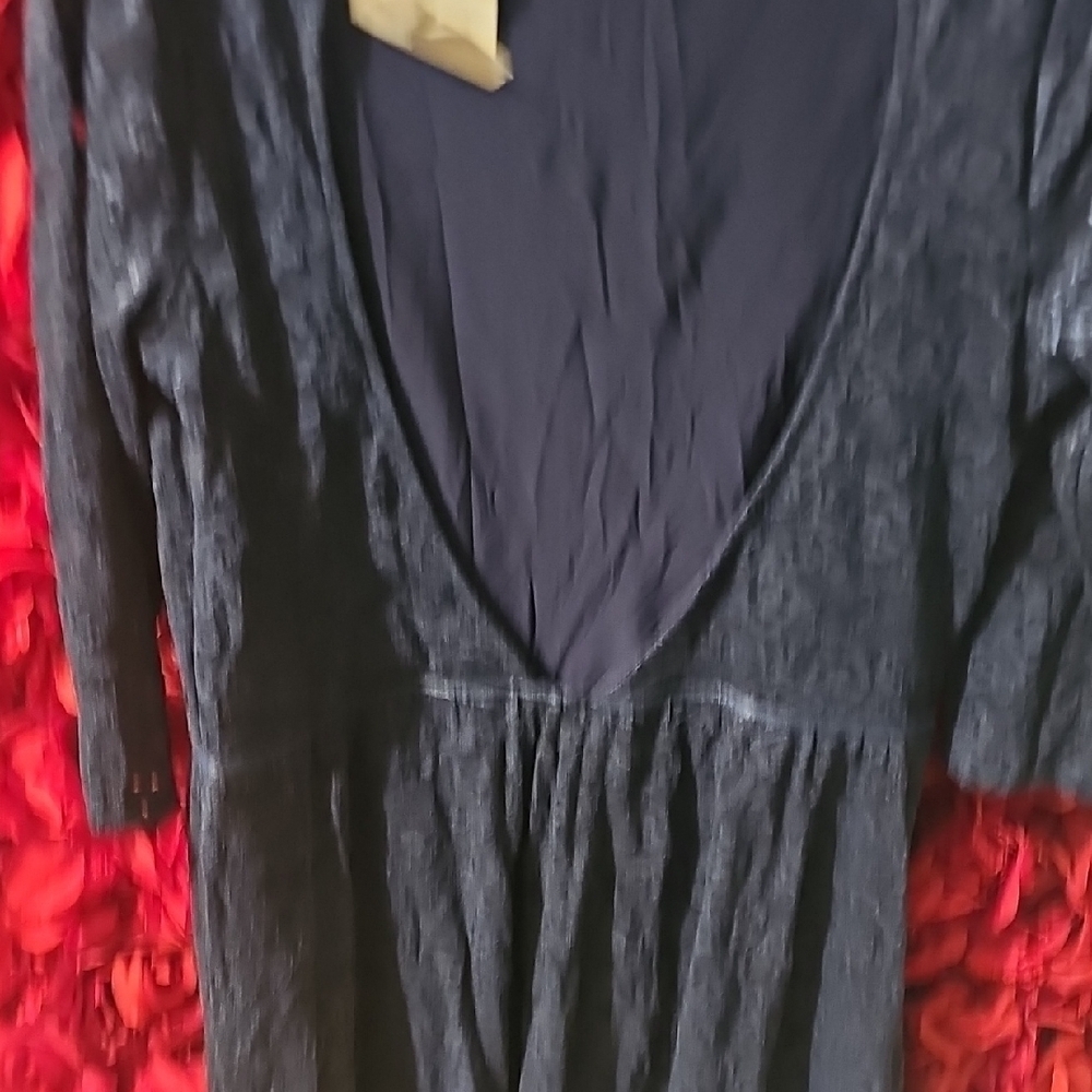 Victoria's Secret NWT Midnight Blue Lace Backless Dress Size Large - Picture 6 of 7